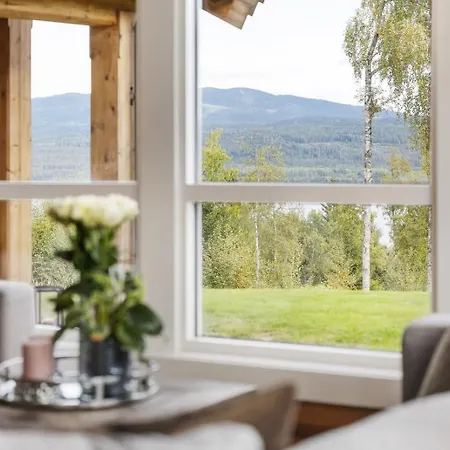בקתה Scenic Cabin, 30 Mins From Airport Hurdal
