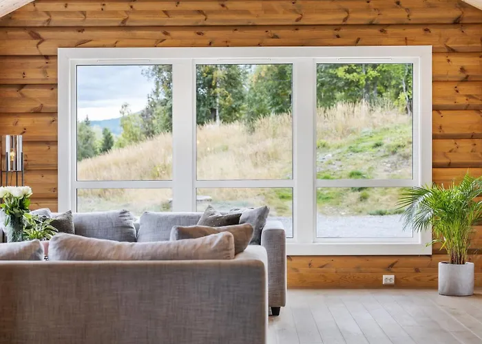 샬레 Scenic Cabin, 30 Mins From Airport Hurdal