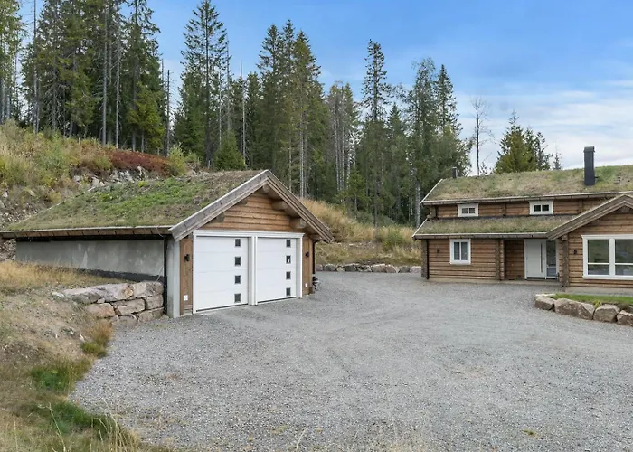 Scenic Cabin, 30 Mins From Airport 샬레 Hurdal